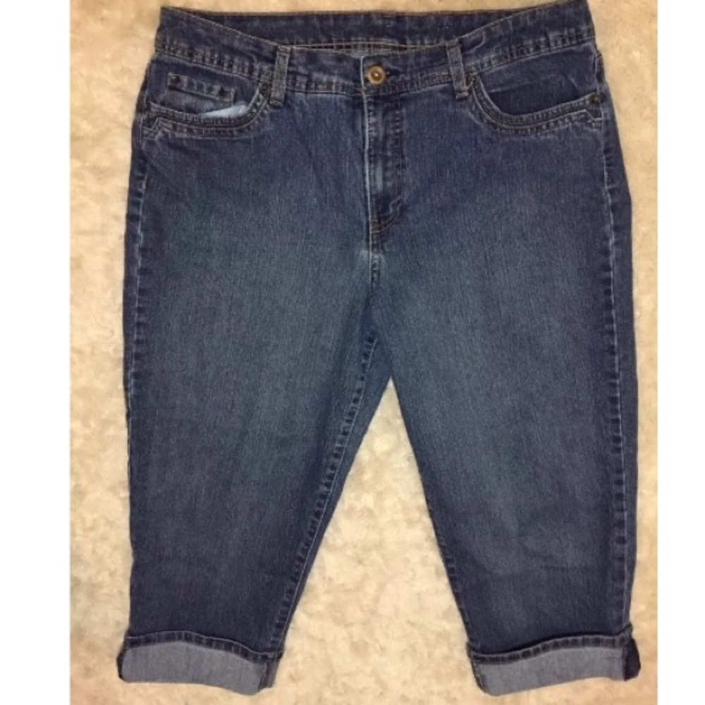 Sonoma Life & Style Stretch Capri Jeans B4